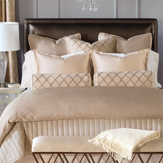 Eastern Accents Bardot Rose Gold Comforter Collection & Reviews